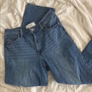 Hollister ultra high-rise dad jeans